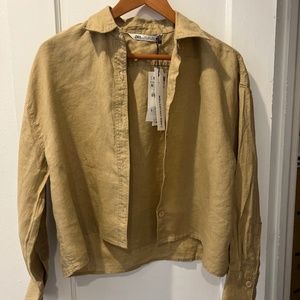 Zara Linen collection button down